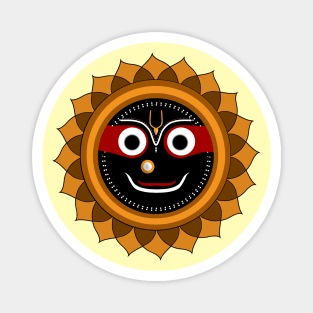 Jagannath - Lord of Universe - Puri Jagannath - Krishna - hare krishna - Hindu gods - krsna Magnet